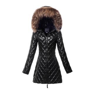 Manteau Duvetica Noir Pour Femme Pas Cher